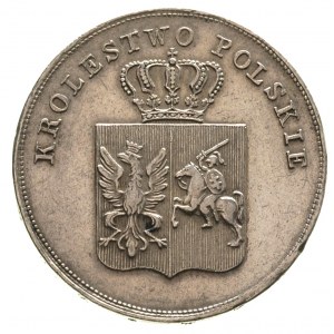 5 złotych 1831, Warszawa, Plage 272, minimalnie justowa...