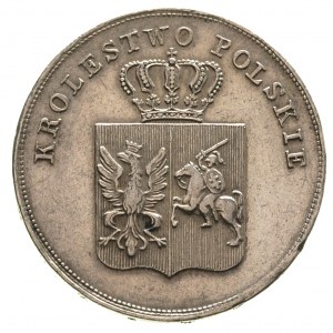 5 złotych 1831, Warszawa, Plage 272, minimalnie justowa...