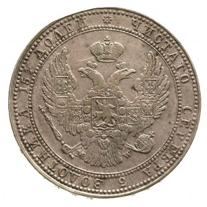 3/4 rubla = 5 złotych 1834, Warszawa, bez kropki po dac...