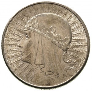 10 złotych 1932, Anglia, Głowa Kobiety, Parchimowicz 12...