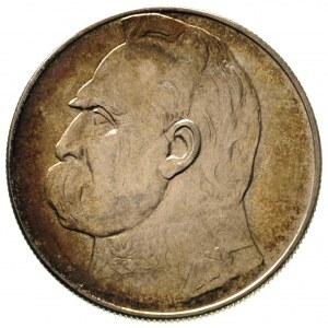 10 złotych 1936, Warszawa, Józef Piłsudski, Parchimowic...