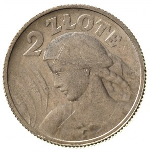 2 złote 1924, Paryż, pochodnia po dacie, Parchimowicz 1...