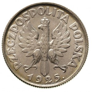1 złoty 1925, Londyn, Parchimowicz 107 b, bardzo ładnie...