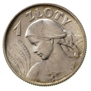 1 złoty 1925, Londyn, Parchimowicz 107 b, bardzo ładnie...