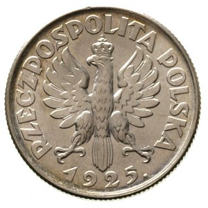 1 złoty 1925, Londyn, Parchimowicz 107 b, bardzo ładnie...