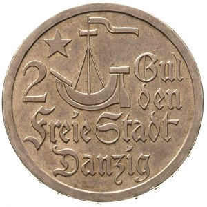 2 guldeny 1923, Utrecht, Koga, Parchimowicz 63 b, rzadk...