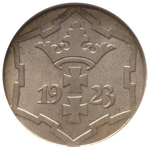 10 fenigów 1923, Berlin, Parchimowicz 57 a, moneta w pu...