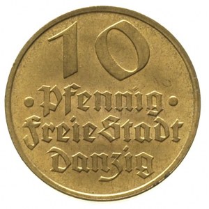 10 fenigów 1932, Berlin, Dorsz, Parchimowicz 58, piękne