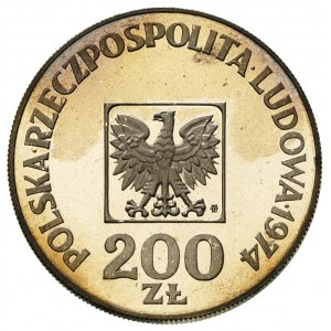 200 złotych 1974, Warszawa, XXX LAT PRL, Parchimowicz 3...