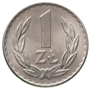 1 złoty 1949, Warszawa, Parchimowicz 212 b, aluminium, ...