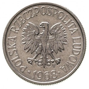 50 groszy 1968, Warszawa, Parchimowicz 210 d, rzadkie w...