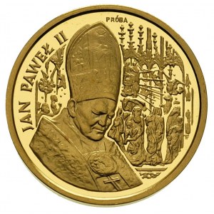 100.000 złotych 1991, Jan Paweł II, na rewersie wypukły...