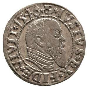 grosz 1546, Królewiec, Bahr. 1202, Neumann 47, bardzo ł...
