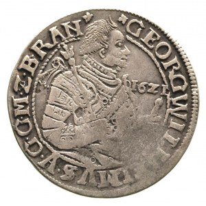 ort 1621, Królewiec, rzadsza odmiana z datą przed popie...