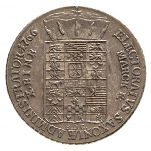 talar 1766, Lipsk, 27.85 g, Schnee 1055, Dav. 2678, na ...