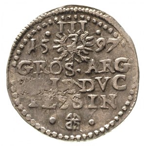 trojak 1597, Cieszyn, F.u.S. 2987, rzadki