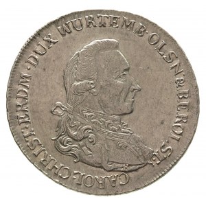 talar 1785, Wrocław, litera K pod popiersiem, F.u.S. 24...