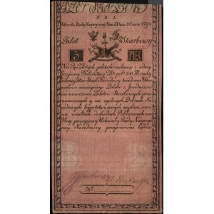 5 złotych 8.06.1794, seria N.B.1., Miłczak A1a, Lucow 3...