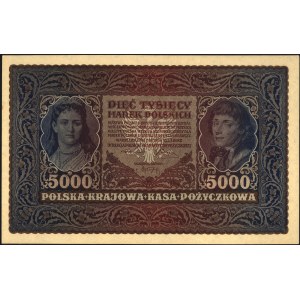 5.000 marek polskich 7.02.1920, II seria AH, Miłczak 31...