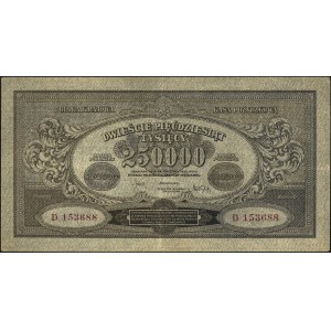 250.000 marek polskich 25.04.1923, seria D, Miłczak 34a...