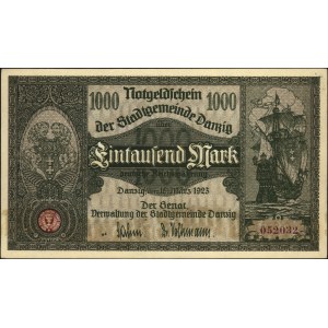 1.000 marek 15.03.1923, Miłczak G4