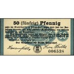 Nowy Dwór /Tiegenhof/, 5, 10 i 50 fenigów 6.03.1917, Gr...