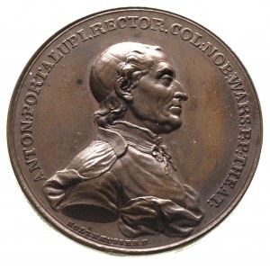 Antoni Portalupi - medal autorstwa J.F.Holzhaeussera, 1...