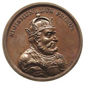 Zygmunt Stary - medal z serii królewskiej autorstwa J.J...