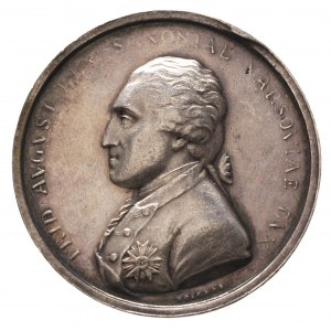 medal wybity z okazji pobytu Napoleona w Dreźnie w 1807...