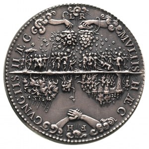 medal z Henrykiem Walezym (królem Polski), odbitka z po...