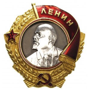 order Lenina z mocowaniem na śrubę, złoto i platyna, 43...