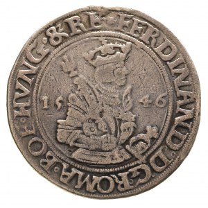 arcyksiążę Ferdynand I - 1521-1564, talar 1546, Joachim...