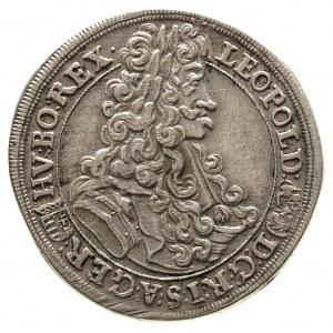 Leopold I 1657-1705, półtalar, 1703 / KB, Krzemnica, He...