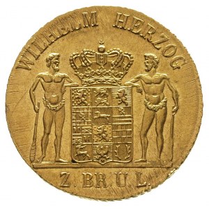 10 talarów 1834, złoto 13.26 g, Fr. 745, Welter 3079, b...