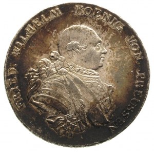 Fryderyk Wilhelm II 1786-1797, talar 1789/A, Berlin, Ne...