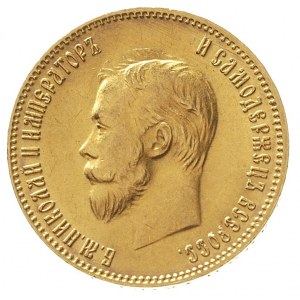 10 rubli 1903 / A-P, Petersburg, złoto 8.60 g, Kazakov ...