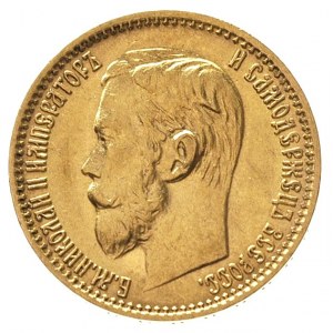 5 rubli 1899 / Ф-З, Petersburg, złoto 4.30 g, Kazakov 1...