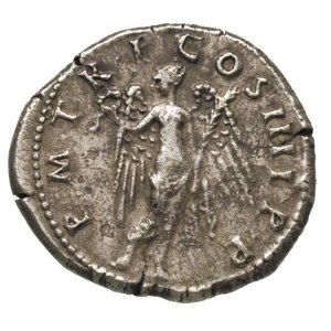Trajan 98-117, denar 101-102, Aw: Popiersie cesarza w p...