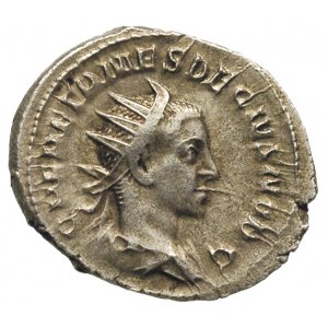 Hereniusz Etruskus 250-251, antoninian, Rzym, Aw: Popie...