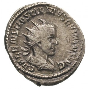 Hostylian 251, antoninian, Rzym, Aw: Popiersie cesarza ...
