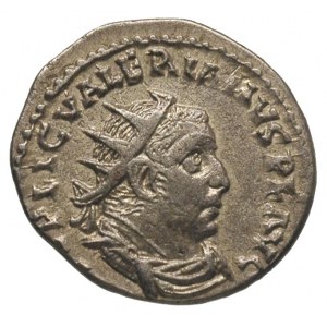 Walerian I 253-260, antoninian, Rzym, Aw: Popiersie ces...