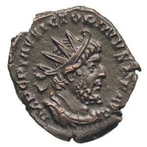 Wiktorinus 269-271, antoninian bilonowy, Kolonia, Aw: P...