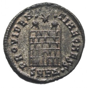 Konstancjusz II 324-361, 1/4 follisa, 326, Heraklea, Aw...