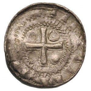 Saksonia, denar krzyżowy, srebro 0.77 g, CNP typ VI 701...