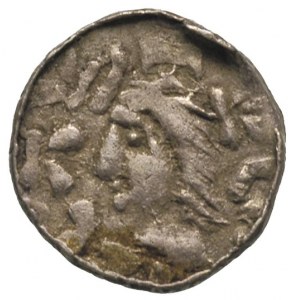 Władysław Herman 1081-1102, denar, Aw: Głowa, w otoku n...