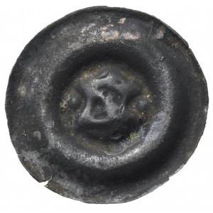brakteat; Figura w kształcie litery Z, srebro 0.56 g, F...