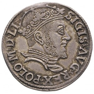 trojak 1547 Wilno, moneta z aukcji Münzen und Medaillen...
