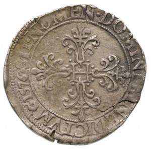frank 1576/B, Rouen, Duplessy 1131, na awersie rysy w t...