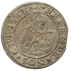 grosz oblężniczy 1577, Gdańsk, moneta bez kawki wybita ...