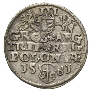 trojak 1581, Olkusz, rzadszy rocznik